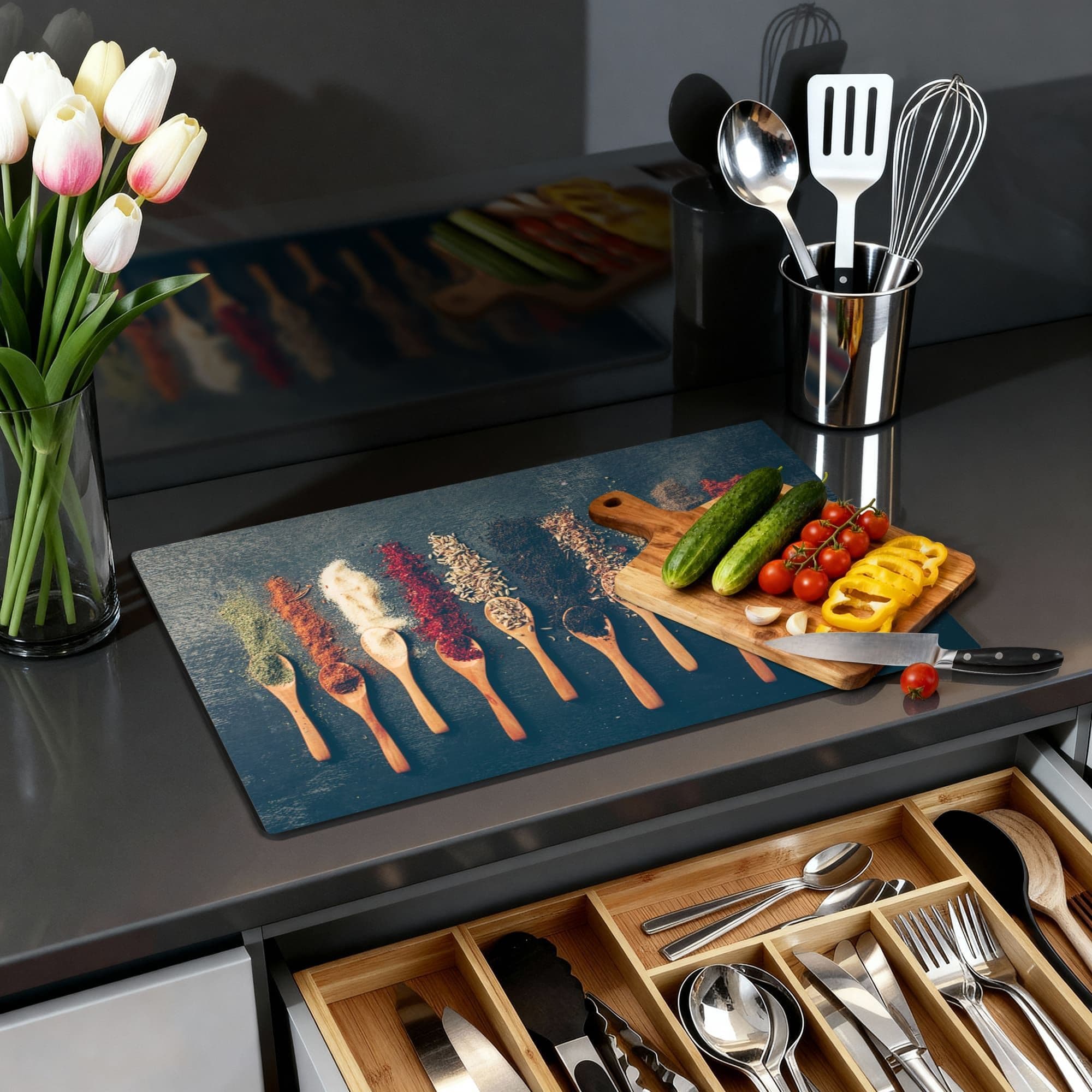 Rustic Flavors Inductiebeschermer, productfoto 1
