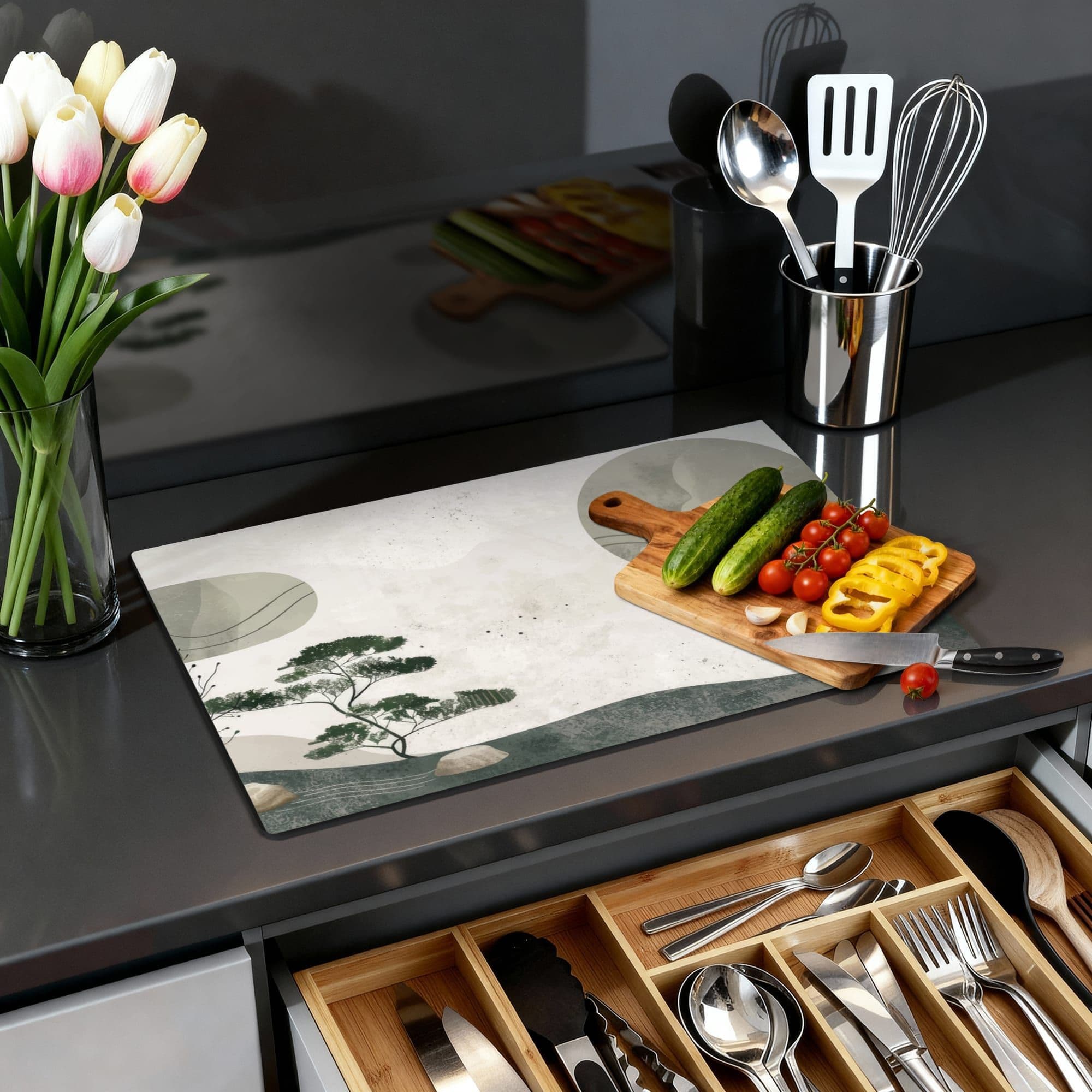 Zen Pine Inductiebeschermer, productfoto 1