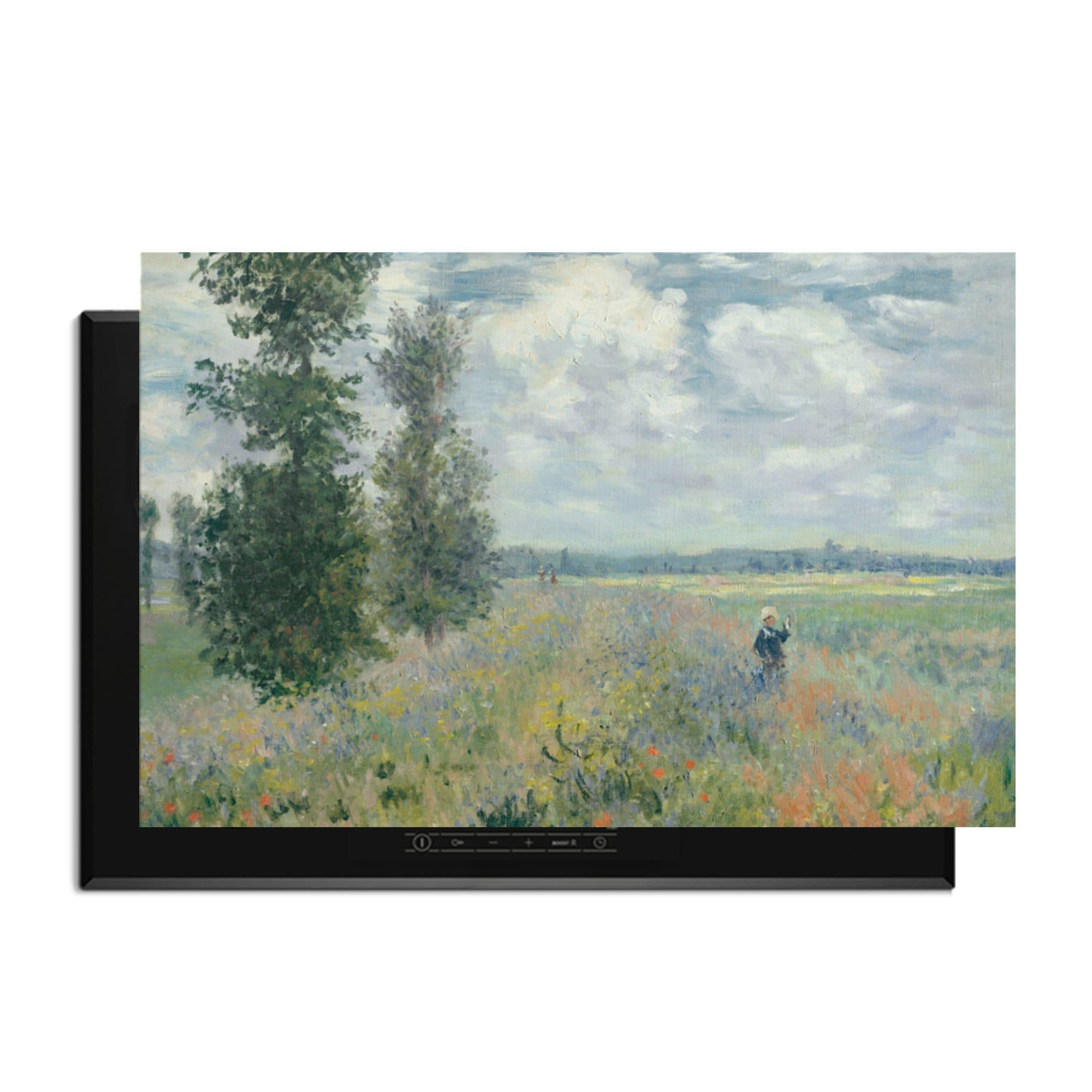 Klaprozenveld bij Argenteuil - Claude Monet Inductiebeschermer