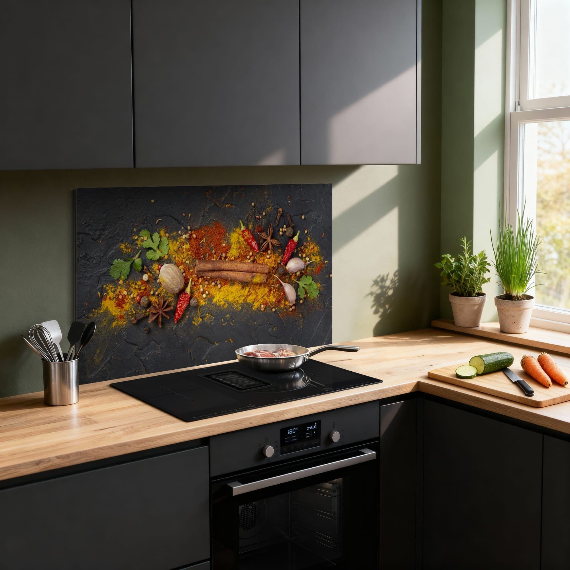 Spice Canvas Spatscherm, productfoto 1