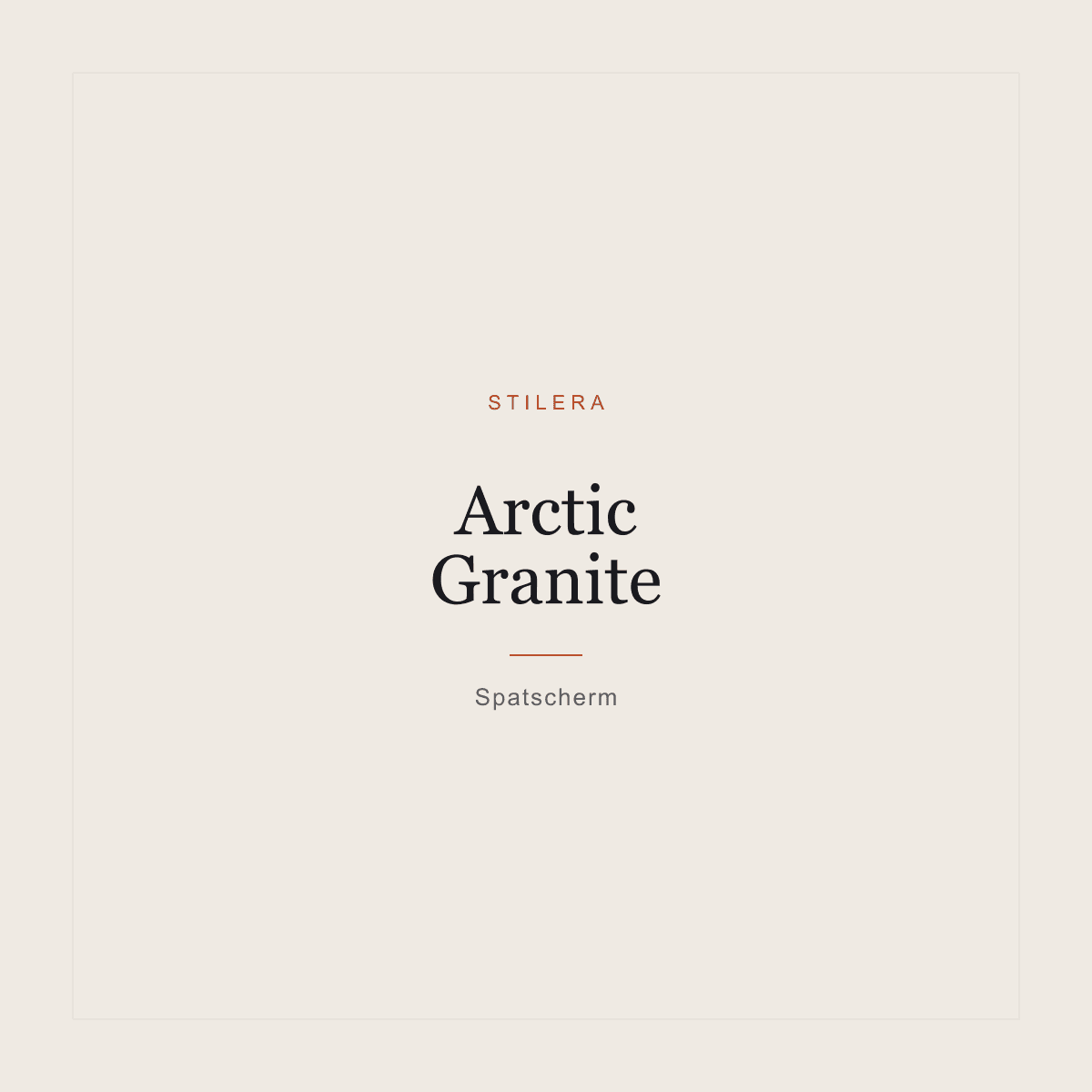 Arctic Granite Spatscherm