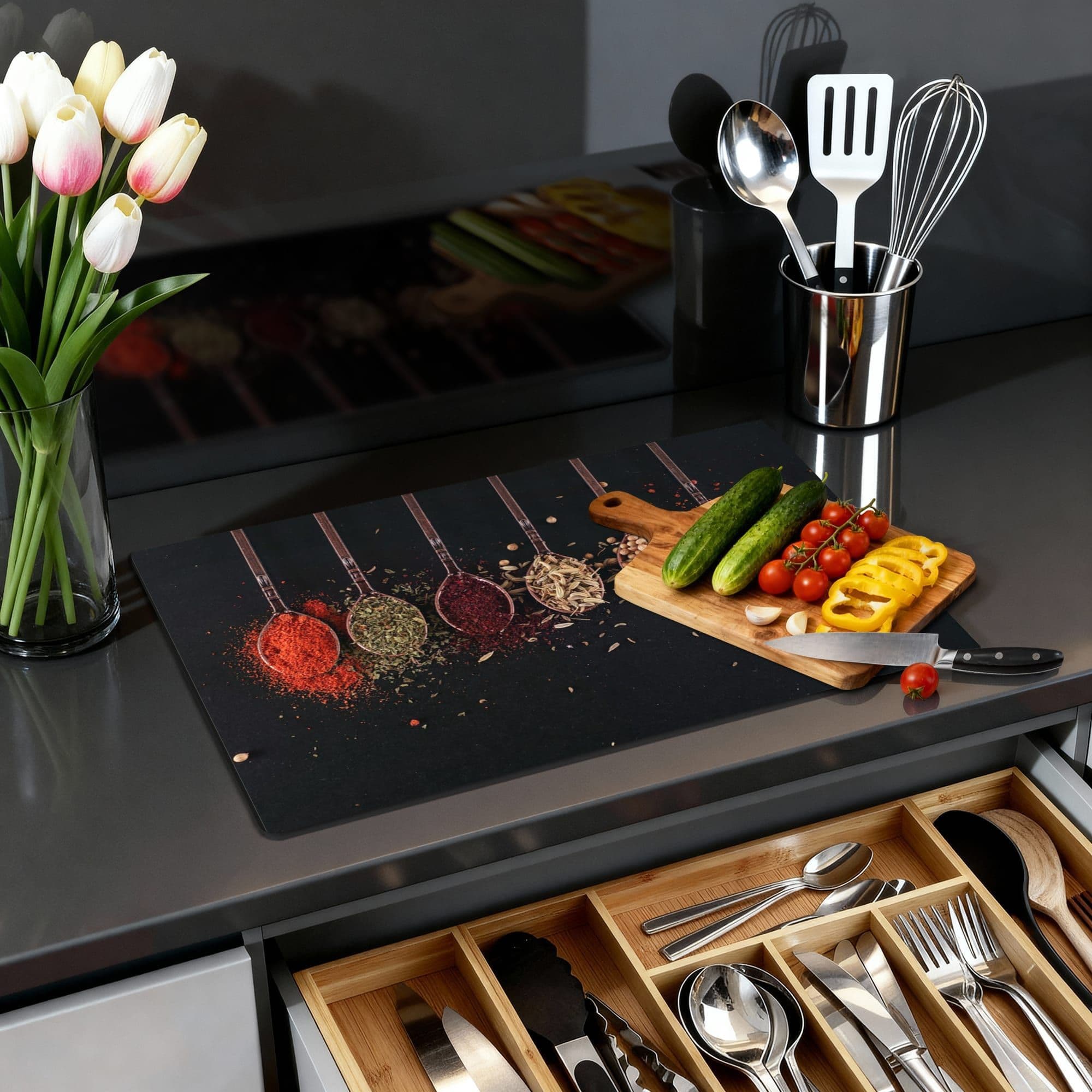 Herb & Heat Inductiebeschermer, productfoto 1