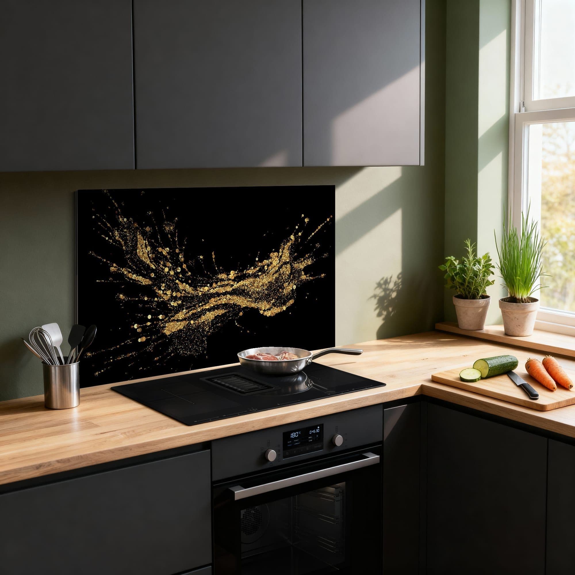 Golden Splash Spatscherm, productfoto 1