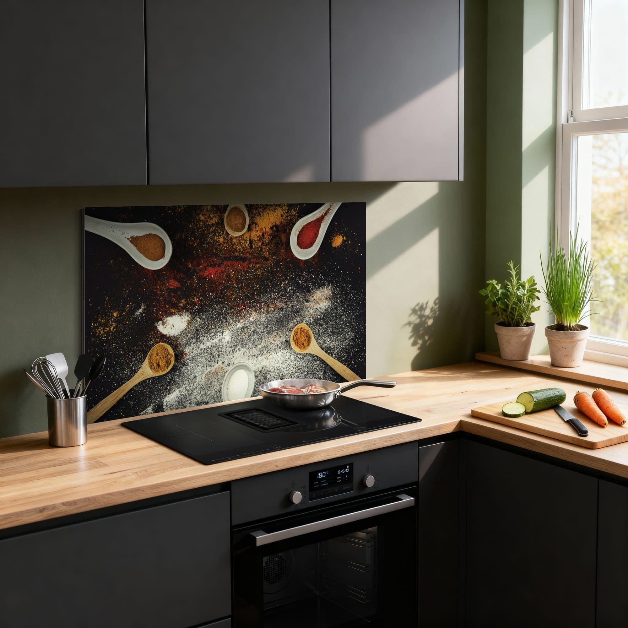 Spice Fusion Spatscherm, sfeer modern