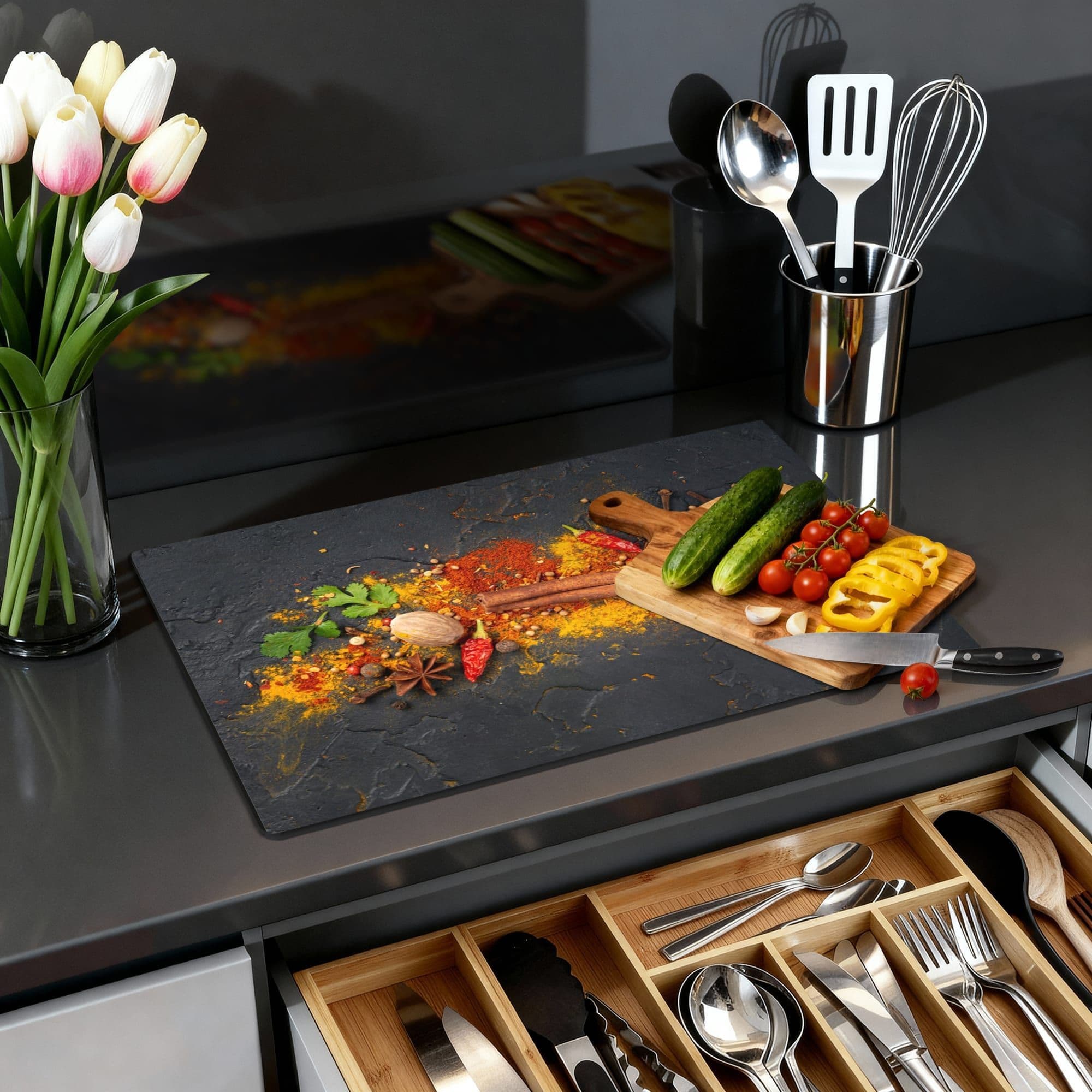 Spice Explosion Inductiebeschermer, productfoto 1