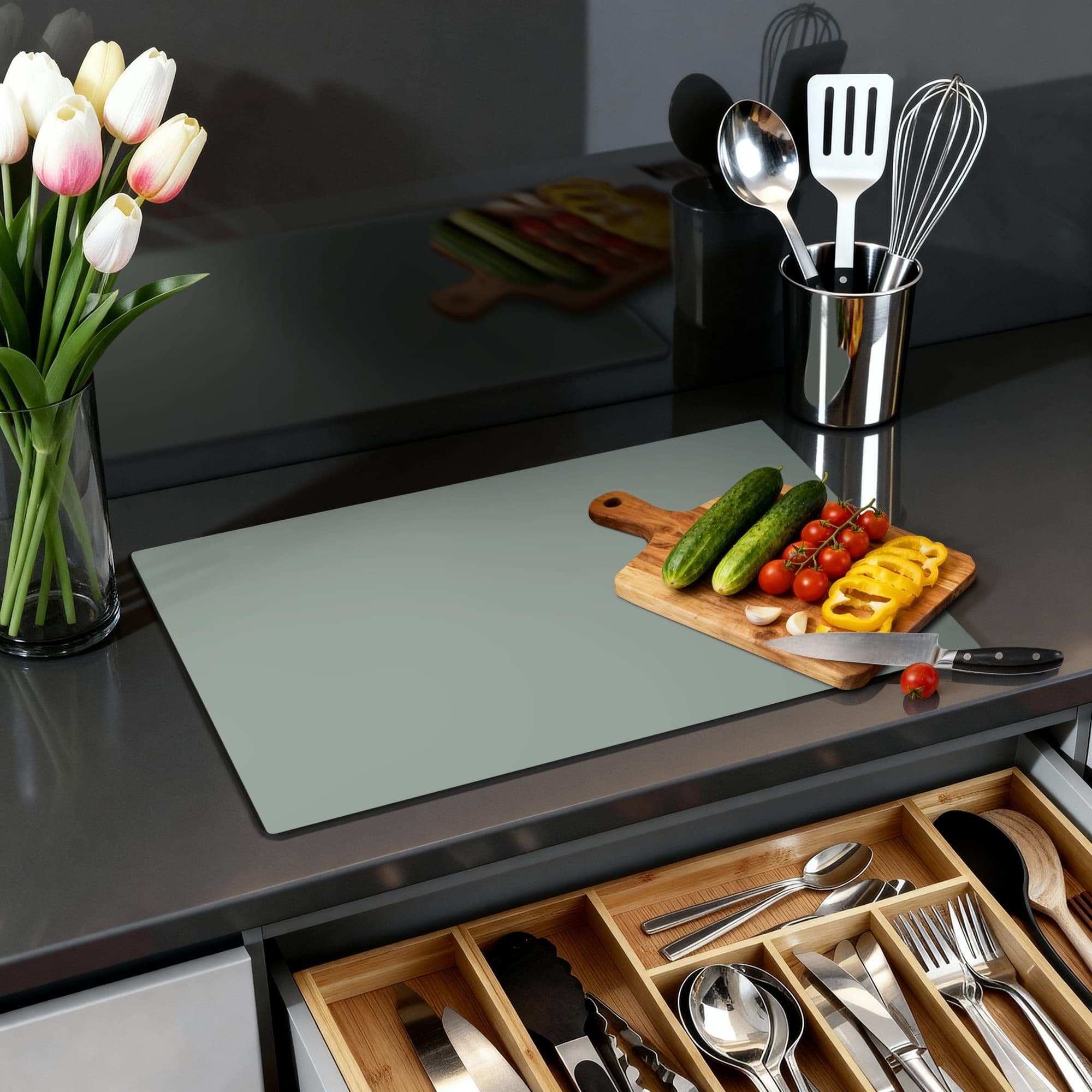 Iceberg Green Inductiebeschermer, productfoto 1