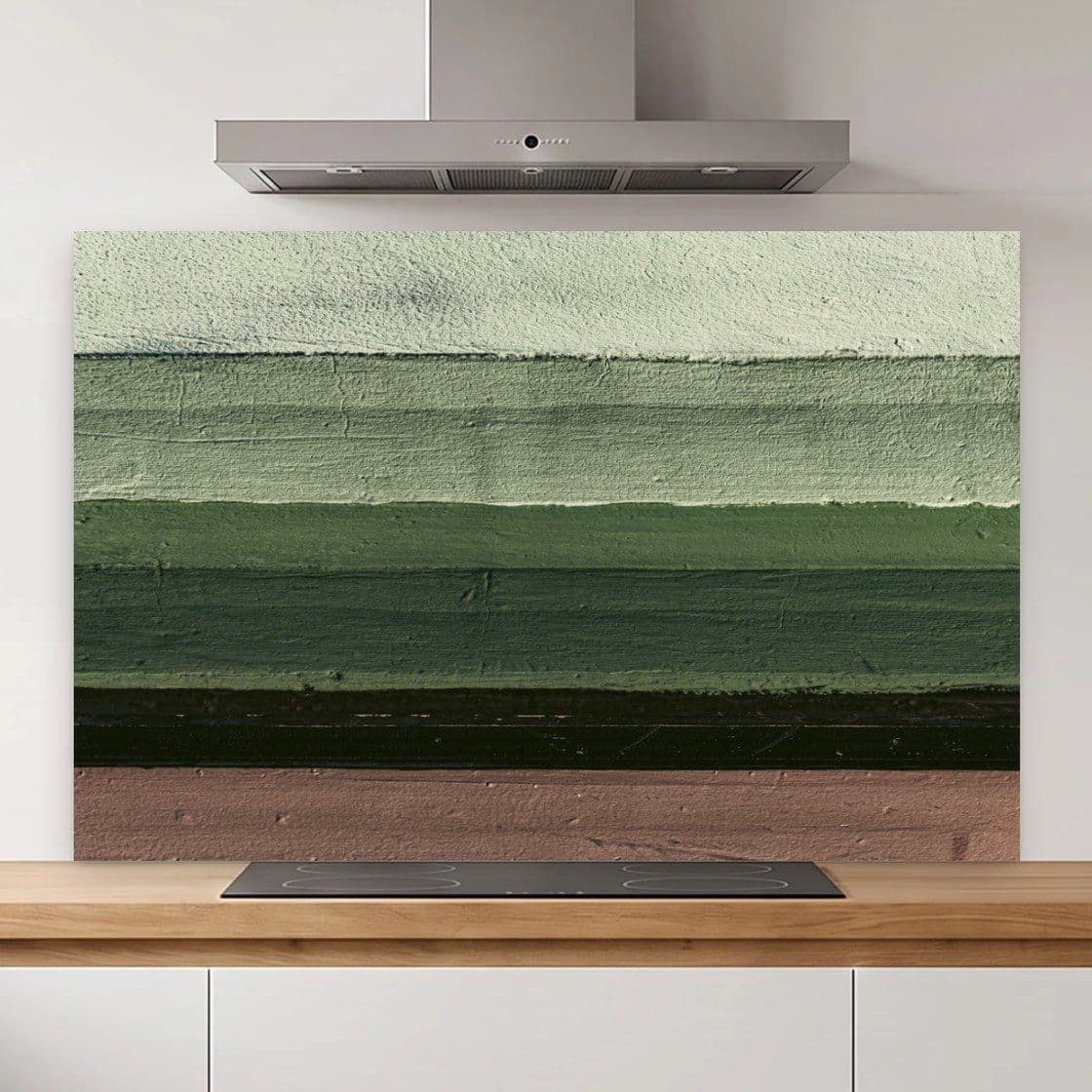 Sage Horizon Bands Spatscherm