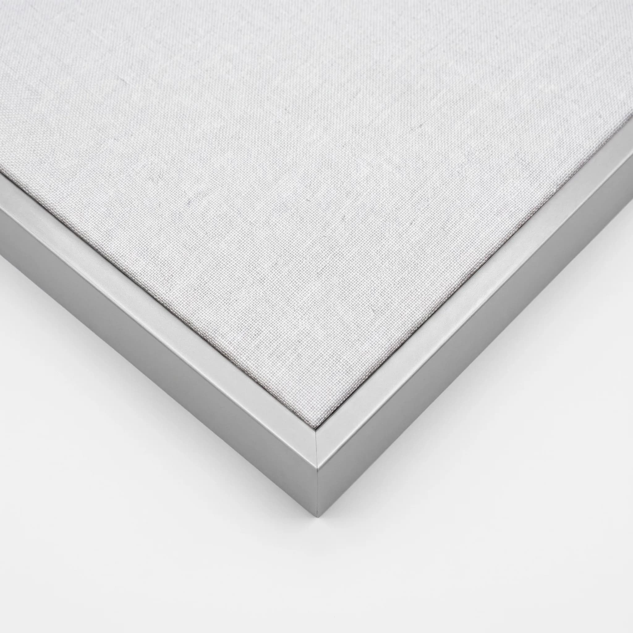 Hoek met aluminium frame