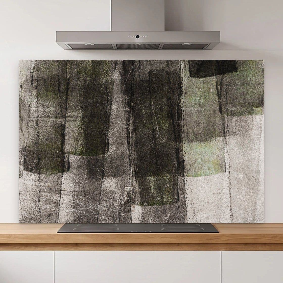 Concrete Moss Panel Spatscherm