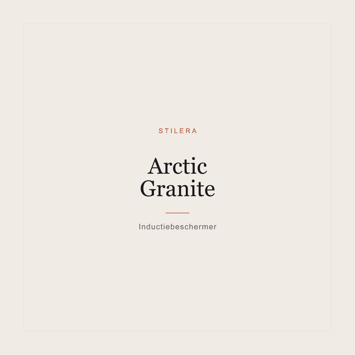 Arctic Granite Inductiebeschermer