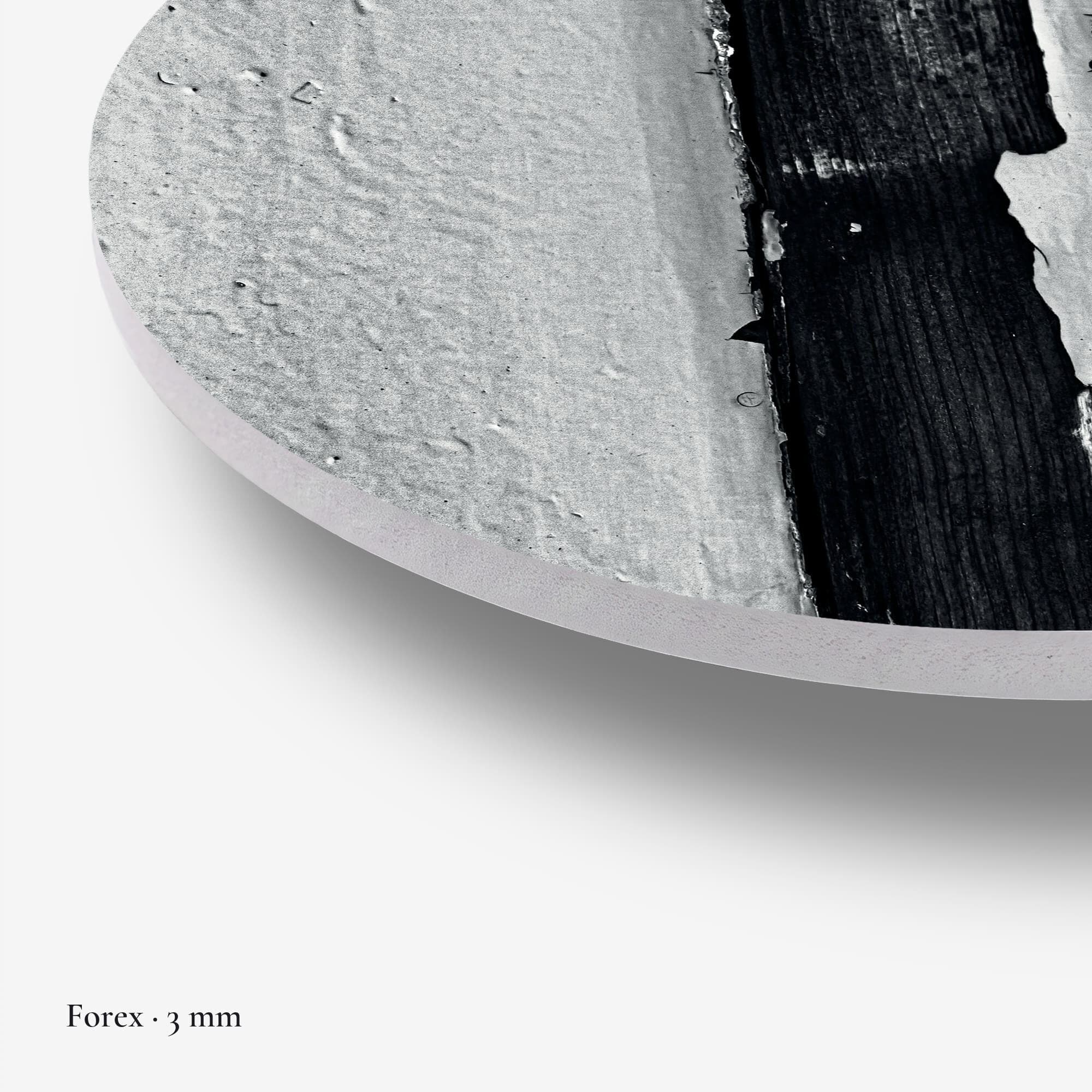 Weathered Bark Contrast Muurcirkel, detail rand forex