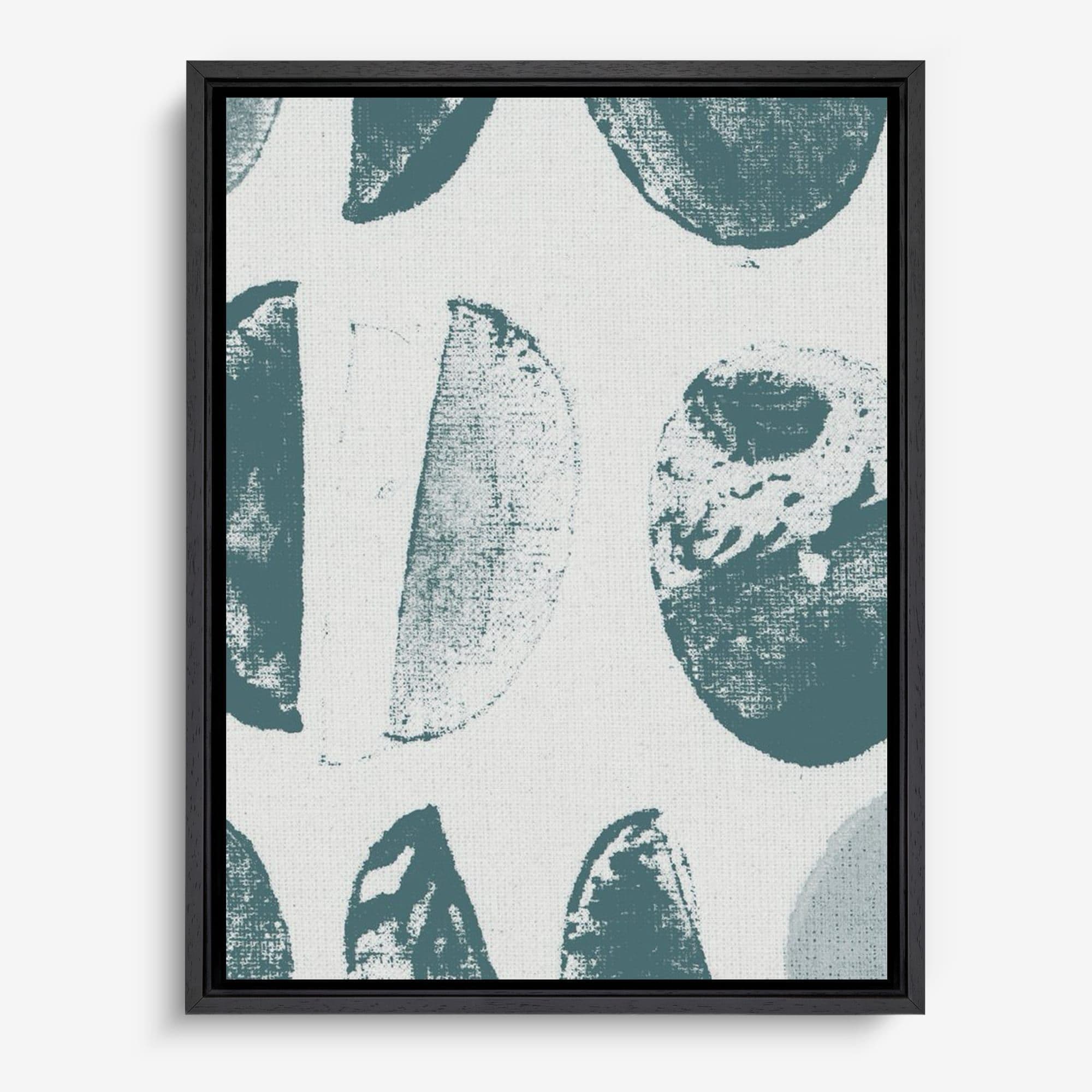 Japandi Pebble Stone Canvas schilderij