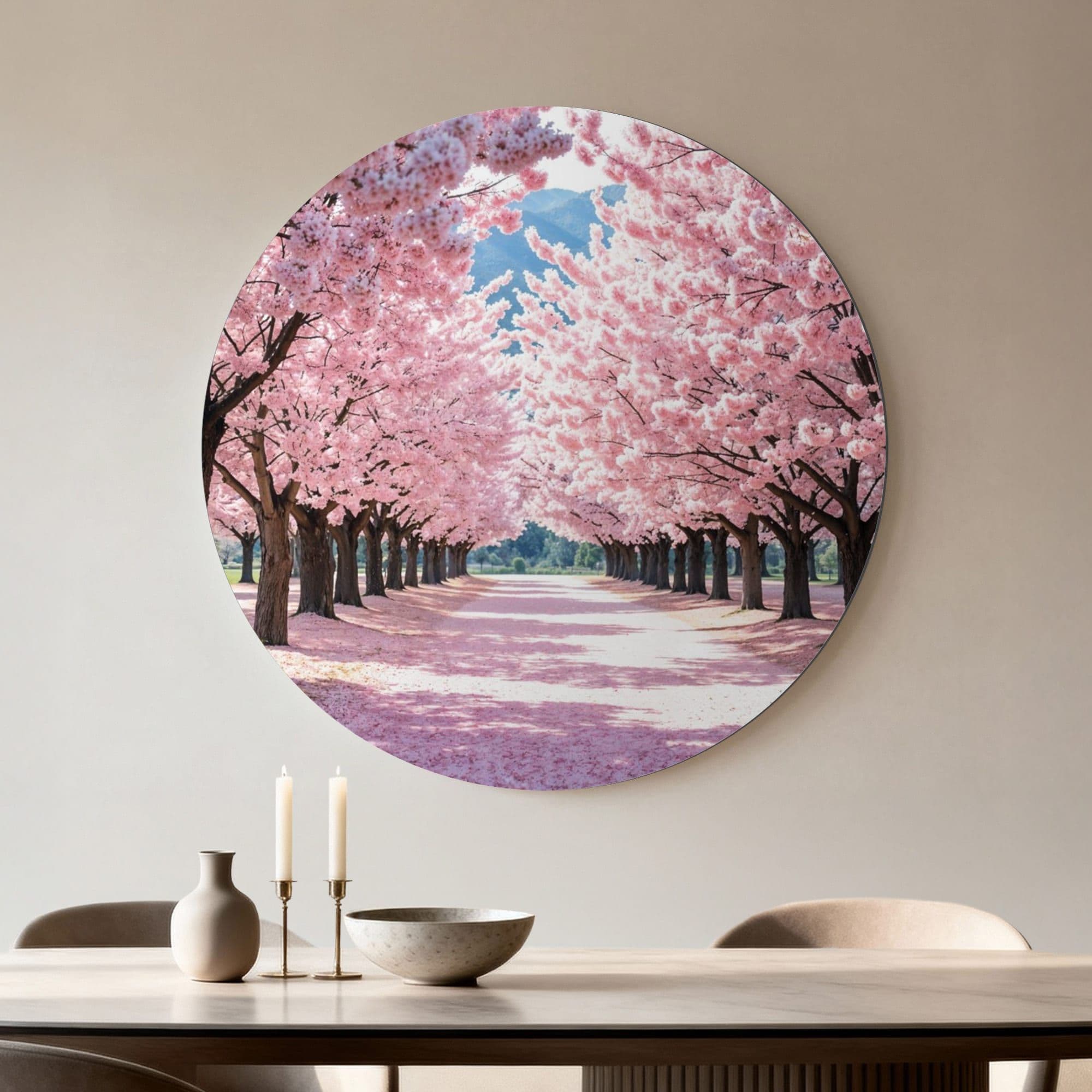 Sakura Bliss Muurcirkel