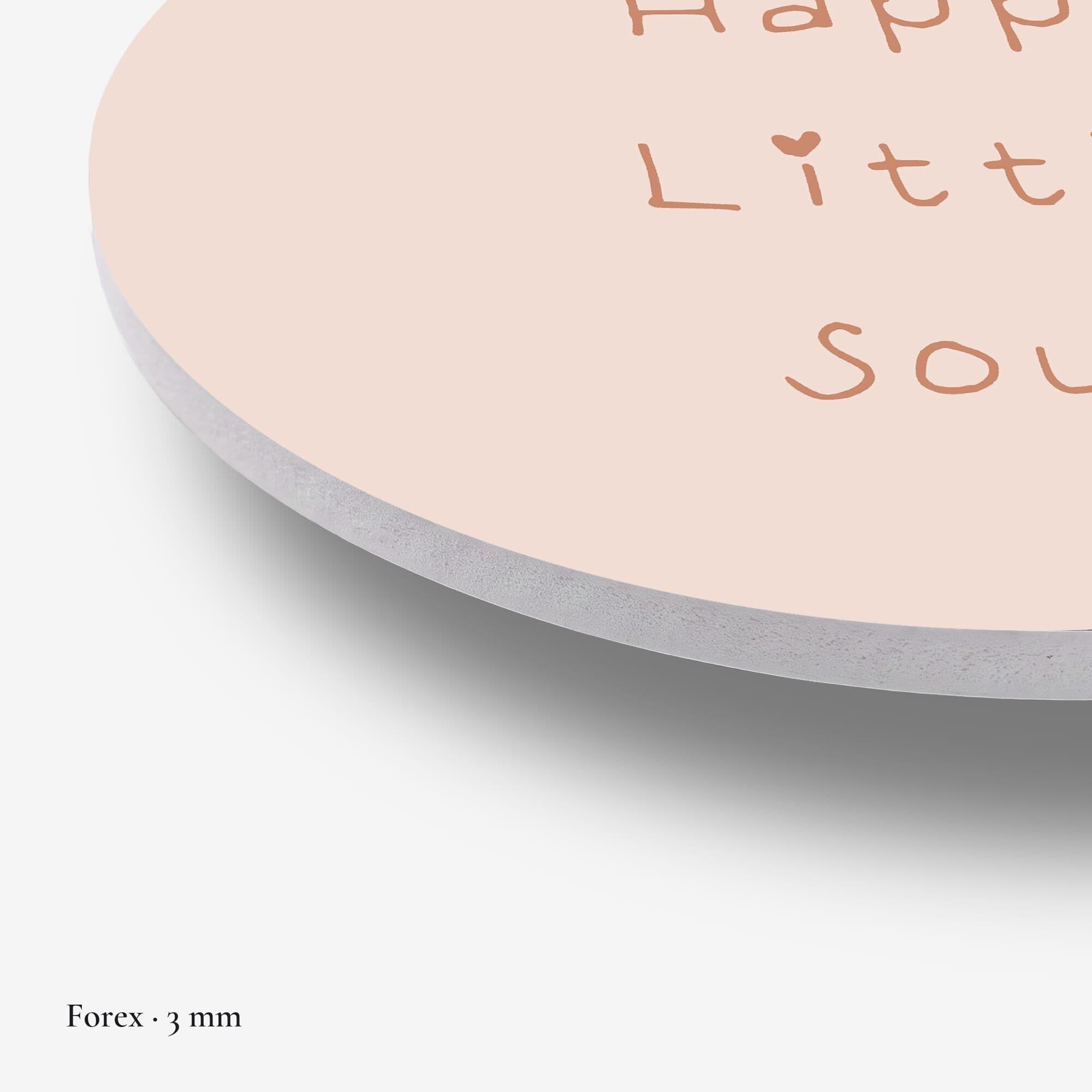 Happy Little Soul Muurcirkel, detail rand forex
